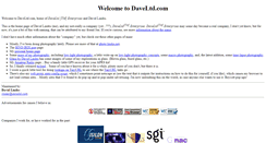Desktop Screenshot of daveltd.com